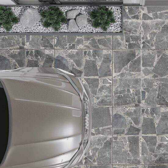 Frammento Nero (60x60 cm) — SEK/m²